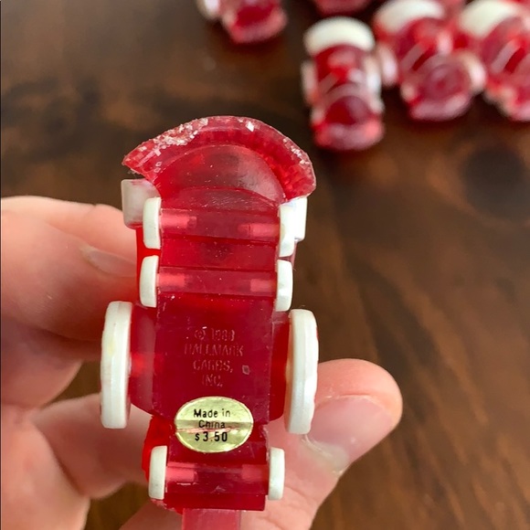 VTG 9 Train Engine Hallmark Mini Christmas 1988 - Picture 8 of 8